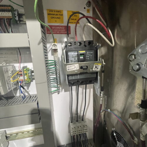 IJ White Thermal Edge Ultra Hydro Spiral Chilling Conveyor with Stainless Steel Cabinet