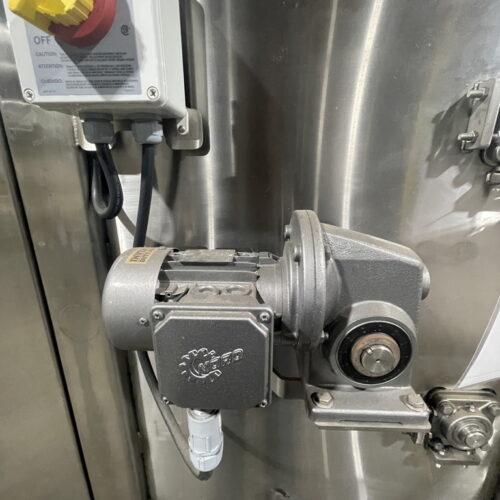 Pouch Cooler with Belting and Remote Stainless Steel Electrical Enclosure with Operator Controls