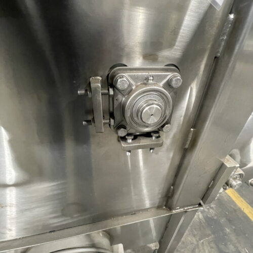 Pouch Cooler with Belting and Remote Stainless Steel Electrical Enclosure with Operator Controls