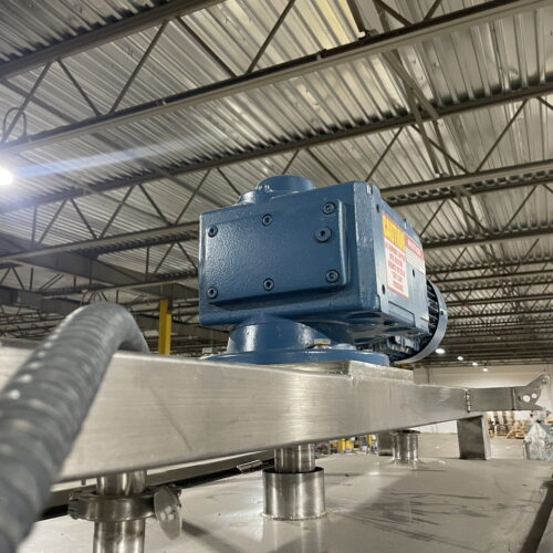 Blast Stainless Steel Cone Bottom Mixing Tank