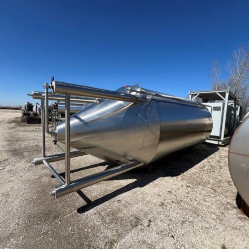 120 BBL Capacity S/S Vertical Jacketed Fermenter Tank
