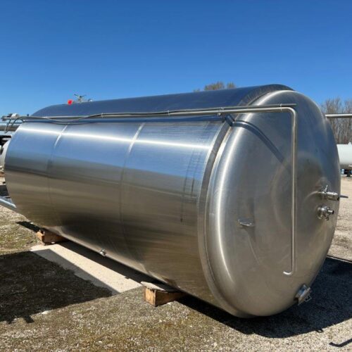 120 BBL Capacity S/S Vertical Jacketed Fermenter Tank