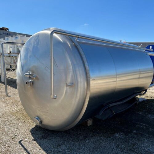 120 BBL Capacity S/S Vertical Jacketed Fermenter Tank
