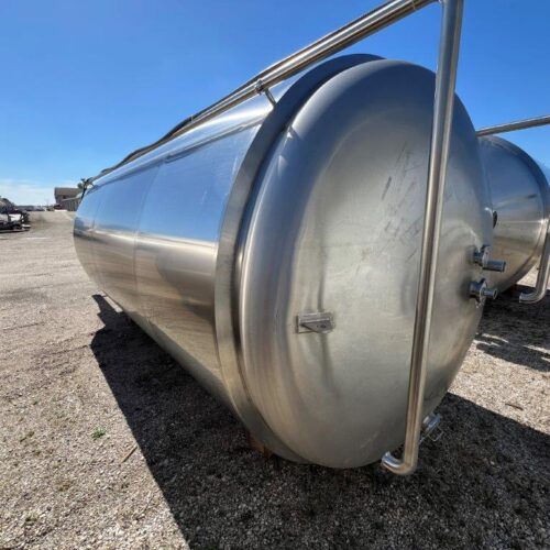 120 BBL Capacity S/S Vertical Jacketed Fermenter Tank