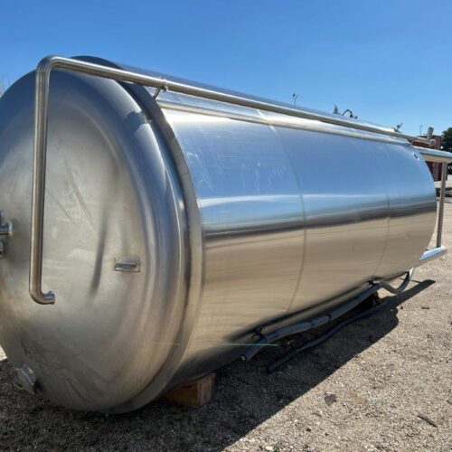 120 BBL Capacity S/S Vertical Jacketed Fermenter Tank