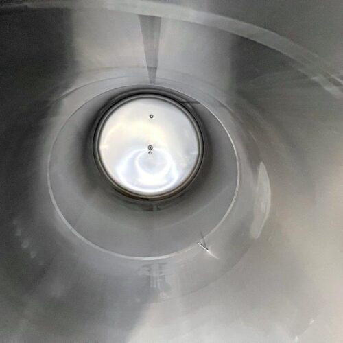 120 BBL Capacity S/S Vertical Jacketed Brite Tank