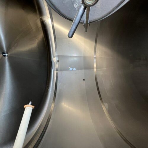 120 BBL Capacity S/S Vertical Jacketed Brite Tank