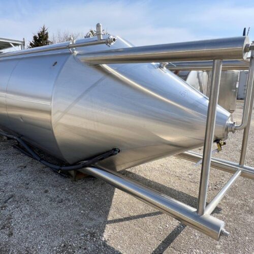 120 Barrel Capacity S/S Vertical Jacketed Fermenter Tank