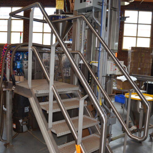 Complete Ground Coffee or Whole Bean Coffee Stand-Up Gusseted Pre-Made Zipper Pouch Packaging Line