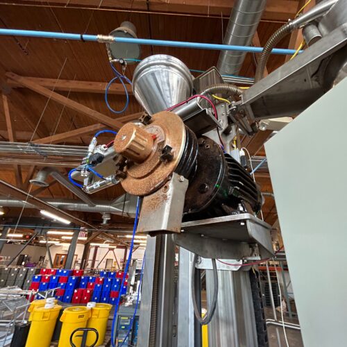 MPE (Modern Process Equipment) Model GPX Precision Disc-Style Coffee Grinder