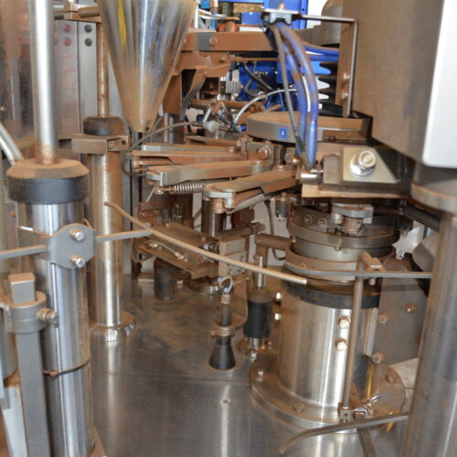 Viking Solpac Model SP8SZ-235 Stainless Steel Pre-Formed Pouch Filler and Sealer