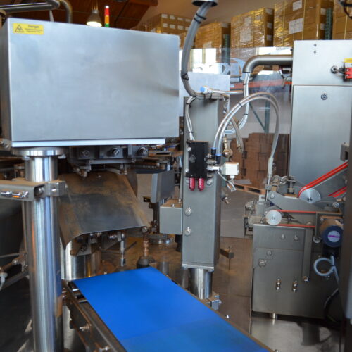 Viking Solpac Model SP8SZ-235 Stainless Steel Pre-Formed Pouch Filler and Sealer