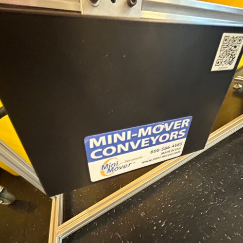 Vevor Model ITC Adjustable, 12 Inch Wide x 62 Inch Long Flat Belt Incline Conveyor