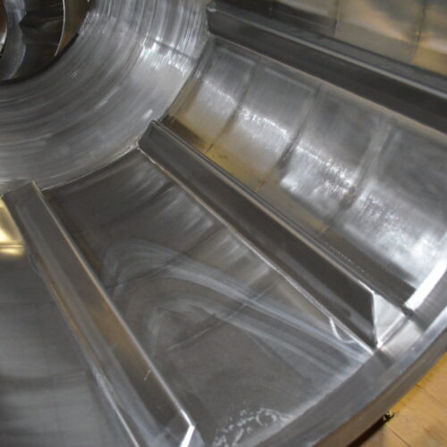 S/S 30 in Diameter x 43 in L Soft Flight Seasoning Drum w/ Adjustable Pitch