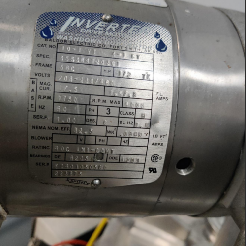 250 LU Lee Jacketed Tank