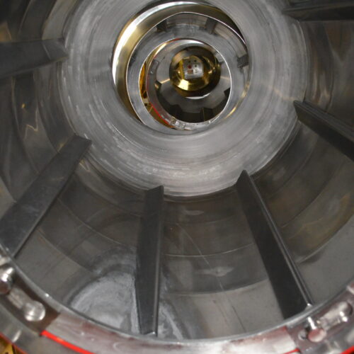 S/S 30 in Diameter x 43 in L Soft Flight Seasoning Drum w/ Adjustable Pitch