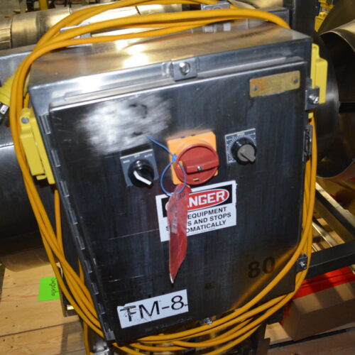 S/S 30 in Diameter x 43 in L Soft Flight Seasoning Drum w/ Adjustable Pitch