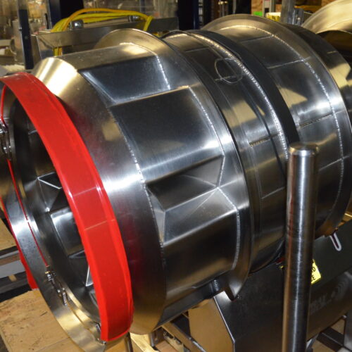 Spray Dynamics S/S 30 in Diameter x 43 in L Soft Flight Seasoning Drum w/ Adjustable Pitch