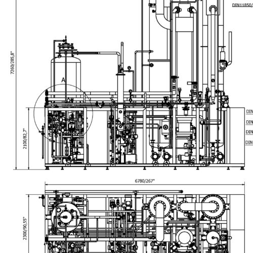 Centec DeAlcoTec 20 hl/h 100,000 BBL Capacity Per Year Dealcoholization System
