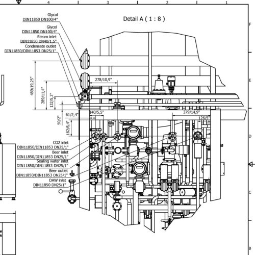 Centec DeAlcoTec 20 hl/h 100,000 BBL Capacity Per Year Dealcoholization System