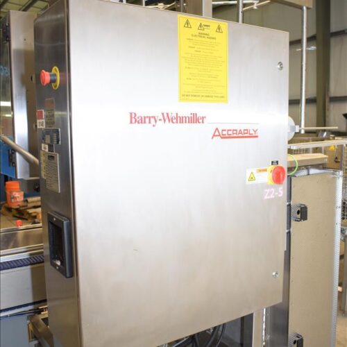 Accraply Model 650VF High Speed 650 CPM Shrink Sleeve Label Applicator with Heat Shrink Tunnel