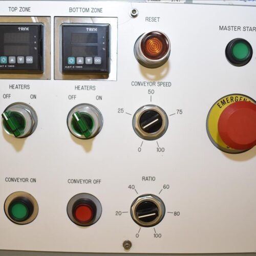 Accraply Model 650VF High Speed 650 CPM Shrink Sleeve Label Applicator with Heat Shrink Tunnel