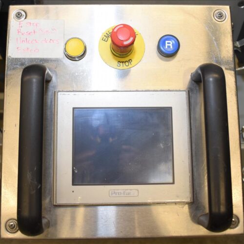 Accraply Model 650VF High Speed 650 CPM Shrink Sleeve Label Applicator with Heat Shrink Tunnel