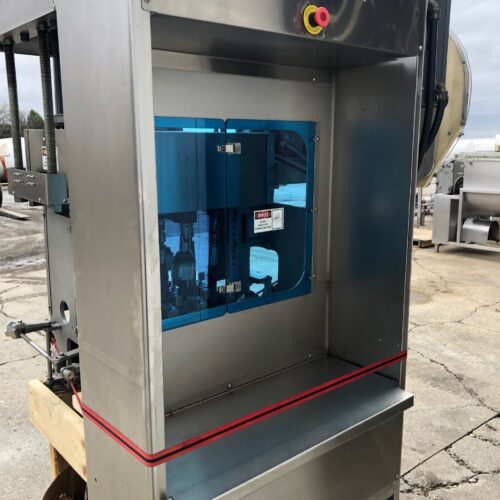 Pack West Model Auto120 Inline Spindle Capper with Cap Sorter