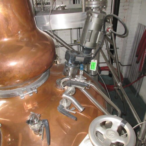 Specific Mechanical 240 Gal Skid Mounted Copper Pot Still