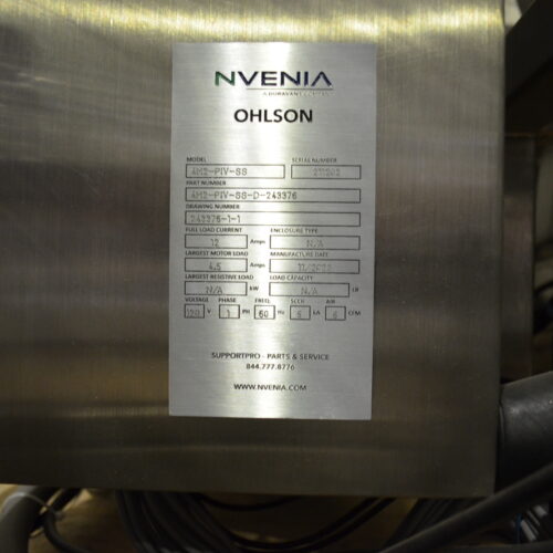 Nvenia Ohlson Model 4M2PIVSS (4) Lane S/S Linear Scale.