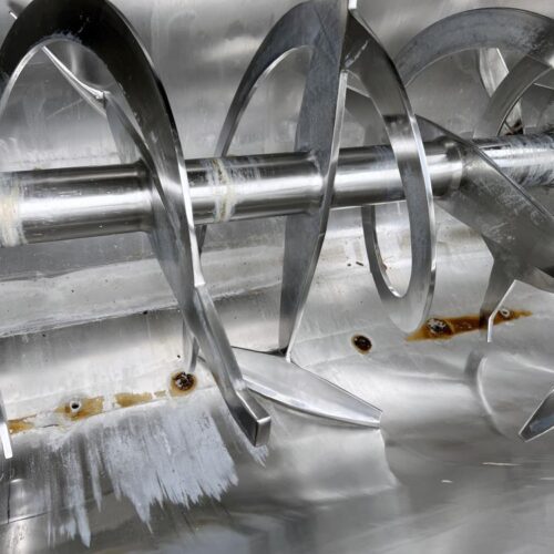 180 Cubic Foot American Process Systems Model PB180 S/S Ribbon / Paddle Mixer