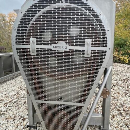 180 Cubic Foot American Process Systems Model PB180 S/S Ribbon / Paddle Mixer