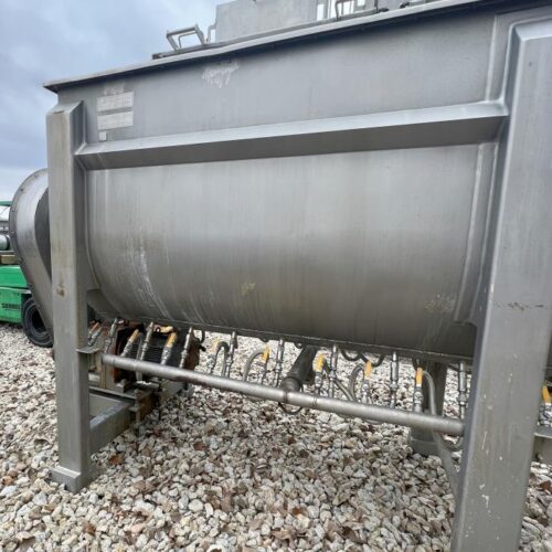 180 Cubic Foot American Process Systems Model PB180 S/S Ribbon / Paddle Mixer