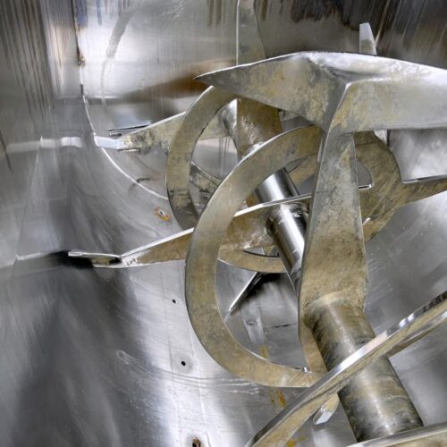 180 Cubic Foot American Process Systems Model PB180 S/S Ribbon / Paddle Mixer