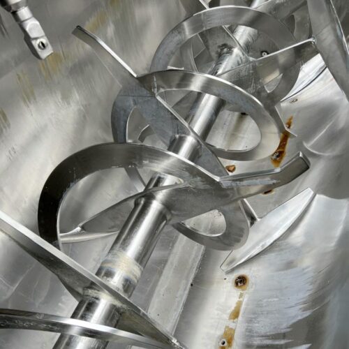 180 Cubic Foot American Process Systems Model PB180 S/S Ribbon / Paddle Mixer