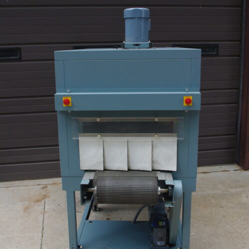 Arpac Hanagata Model L18 Intermittent Motion Automatic L Bar Sealer with Shanklin Model T7H Heat Shrink Tunnel