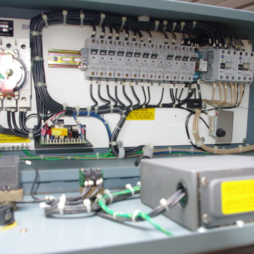 Arpac Hanagata Model L18 Intermittent Motion Automatic L Bar Sealer with Shanklin Model T7H Heat Shrink Tunnel