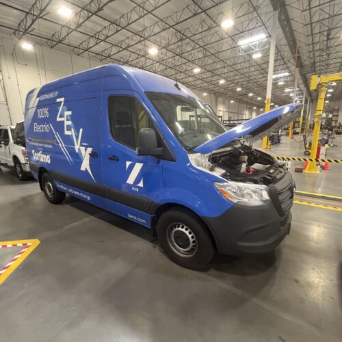 Multiple ZEVx EV Demo Transport Vehicle
