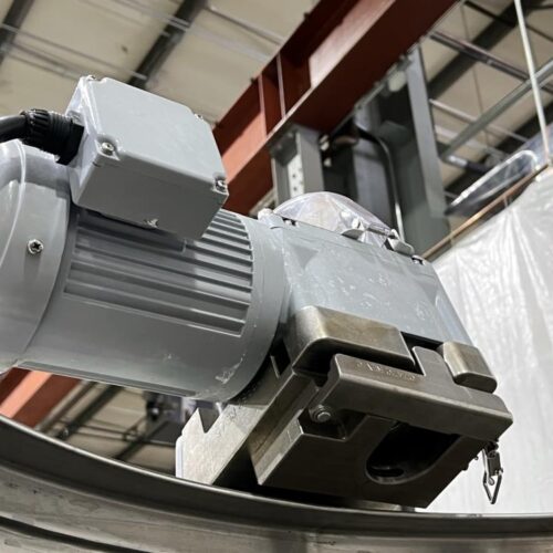 1,000 Liter Thermo Scientific Model HyClone Stainless Steel Single Use Bioreactor