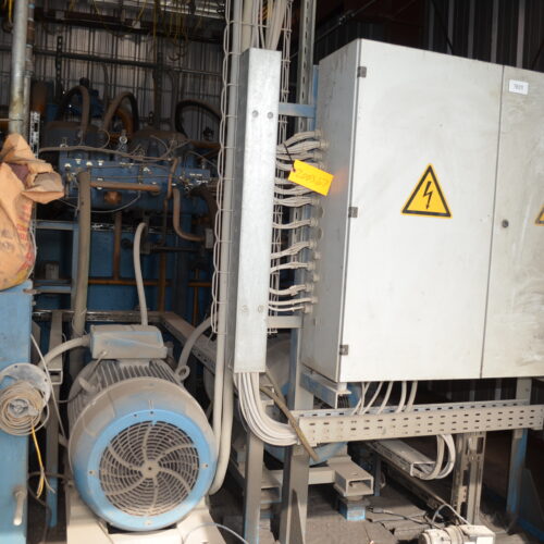 SMS Meer Wagner Model R100 100-Ton Ring Forming Mill with Cone Rolls, Laser Measurement System, Hydraulic System, Bridge Crane, Etc