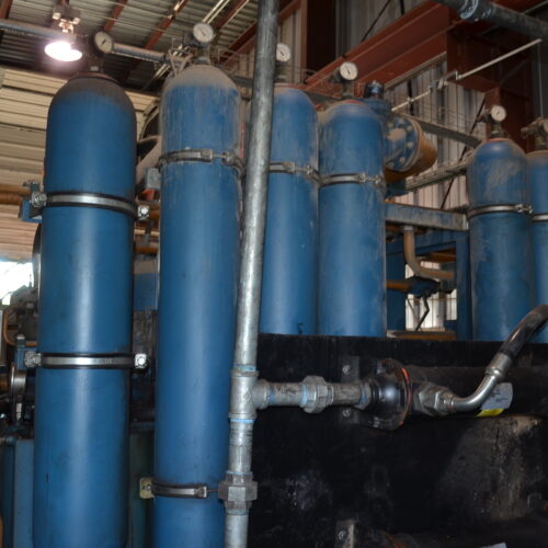 SMS Meer Wagner Model R100 100-Ton Ring Forming Mill with Cone Rolls, Laser Measurement System, Hydraulic System, Bridge Crane, Etc