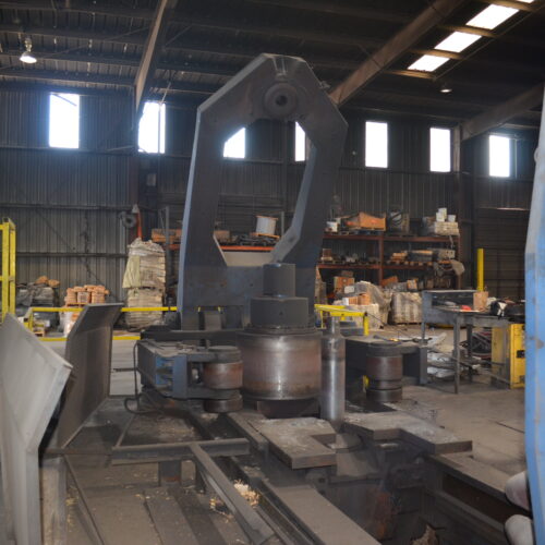 Wagner Model R125 125-Ton Ring Forming Mill with Cone Rolls, Hydraulic System, Controls, Etc.