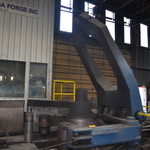 Wagner Model R125 125-Ton Ring Forming Mill with Cone Rolls, Hydraulic System, Controls, Etc.