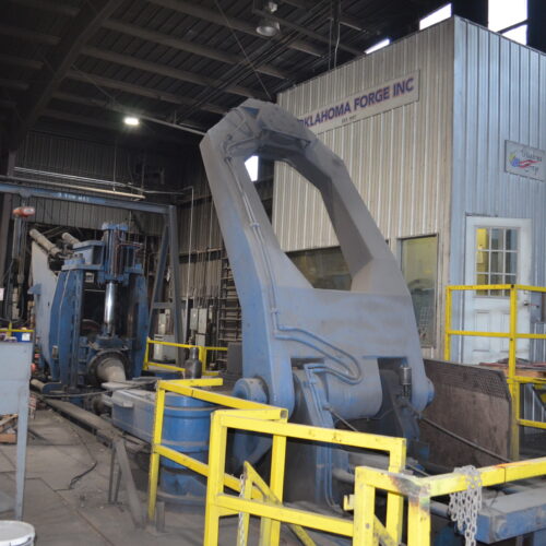 Wagner Model R125 125-Ton Ring Forming Mill with Cone Rolls, Hydraulic System, Controls, Etc.