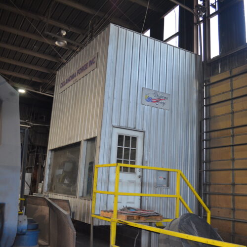 Wagner Model R125 125-Ton Ring Forming Mill with Cone Rolls, Hydraulic System, Controls, Etc.