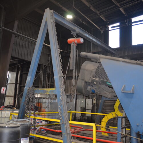 Wagner Model R125 125-Ton Ring Forming Mill with Cone Rolls, Hydraulic System, Controls, Etc.