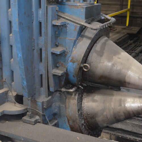 Wagner Model R125 125-Ton Ring Forming Mill with Cone Rolls, Hydraulic System, Controls, Etc.