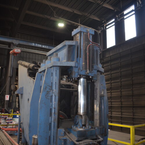 Wagner Model R125 125-Ton Ring Forming Mill with Cone Rolls, Hydraulic System, Controls, Etc.