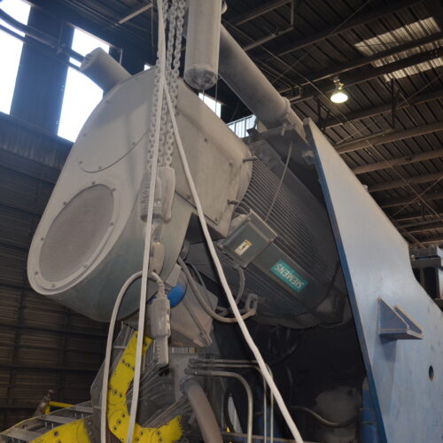 Wagner Model R125 125-Ton Ring Forming Mill with Cone Rolls, Hydraulic System, Controls, Etc.