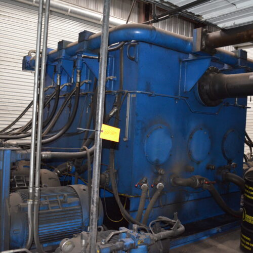 Lake Erie Engineering Corp. 3,000-Ton 4-Post Hydraulic Forging Press